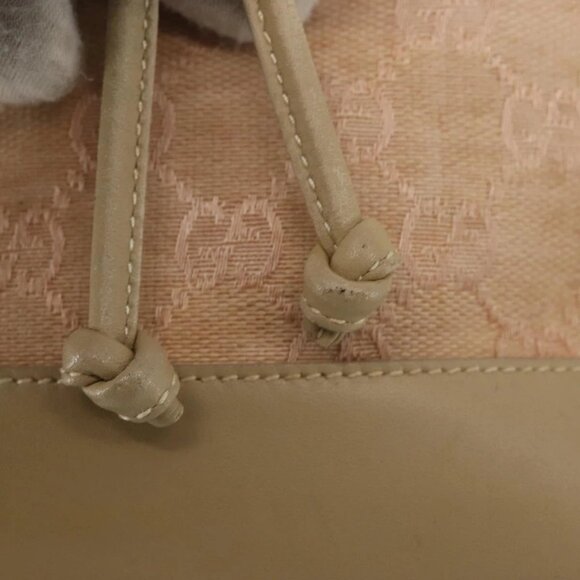 GUCCI GG Canvas Shoulder Bag Pink Gold 001 86 0533 Auth 144220 - Picture 11 of 16
